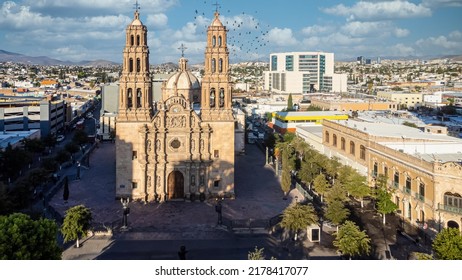 Town square at Chihuahua city