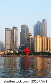 Town Square Seaside Chinese City, Qingdao, Where Tsingtao Beer Was Made