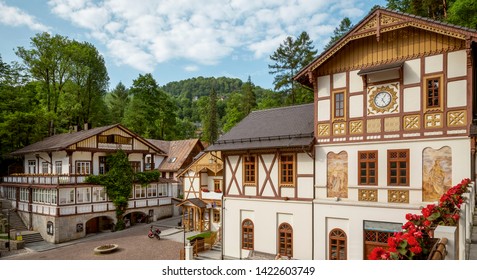 Town Square In Szczawnica, Poland