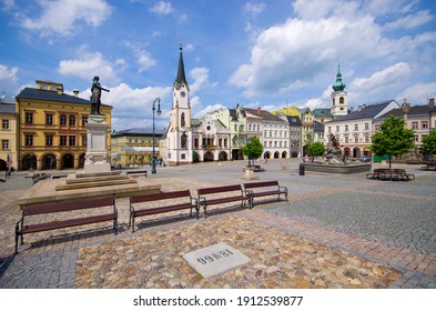 Town square of Trutnov - Czech Republic