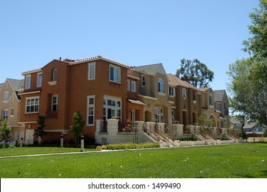 Townhouse Row, Santa Clara, California