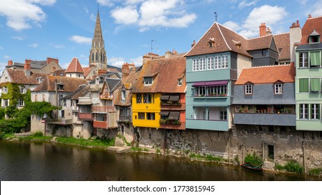 Townscape In Argenton Sur Creuse, France