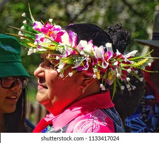 TOWNSVILLE, AUSTRALIA - July 13, 2018. NAIDOC Week Is A Celebration Of Significant Reconciliation And Closing The Gap Process Between Indigenous And Non Indigenous People By Promoting Understanding, A