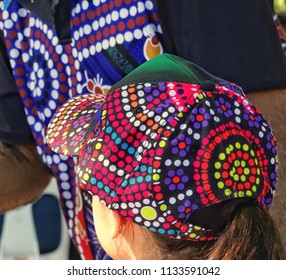 TOWNSVILLE, AUSTRALIA - July 13, 2018. NAIDOC Week Is A Celebration Of Significant Reconciliation And Closing The Gap Process Between Indigenous And Non Indigenous People By Promoting Understanding, A