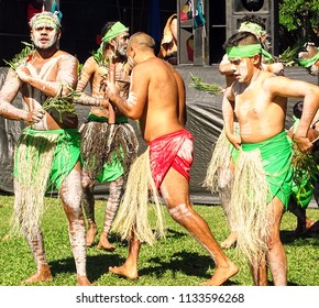 TOWNSVILLE, AUSTRALIA - July 13, 2018. NAIDOC Week Is A Celebration Of Significant Reconciliation And Closing The Gap Process Between Indigenous And Non Indigenous People By Promoting Understanding, A