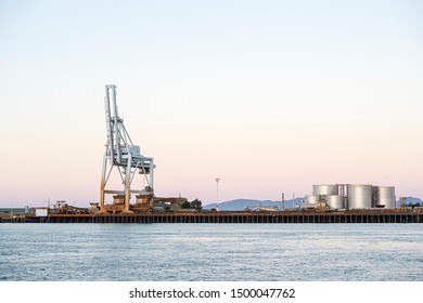 Townsville, Queensland, Australia - July 23 2016: Townsville Port, Townsville