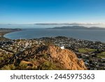 Townsville, Queensland, Australia - View of Townsville and Magnetic Island from the summit of Castle Hill.