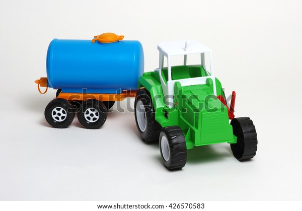 Toy car isolated on
white background
