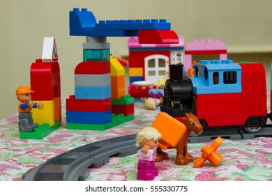 Toy Color Designer, Train, Tower Crane