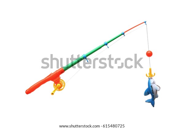 plastic fishing pole toy
