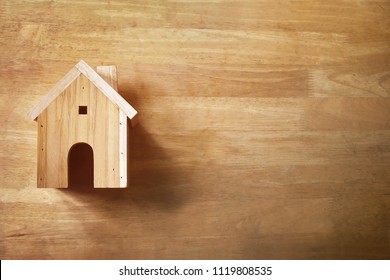 Toy House, On Wooden Floor