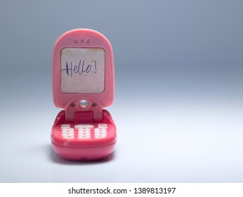 Pink Flip Phone High Res Stock Images Shutterstock