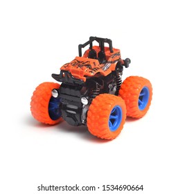 white monster truck toy