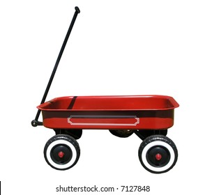 Toy Red Wagon