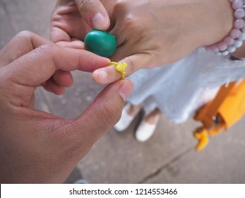 Toy Ring With Pinky Finger