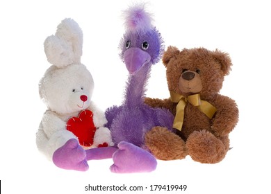 ostrich teddy bear