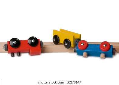 Toy Train Accident