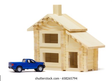 toy block house