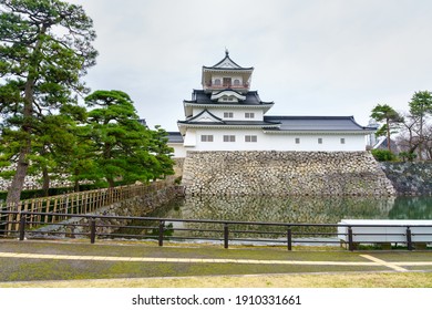 Toyama Castle (also Called Azumi Castle) In The City Of Toyama, Hokuriku Region, Japan.