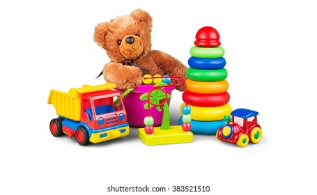 Toys. - Shutterstock ID 383521510