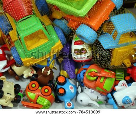 toys and cars
