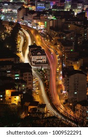 Trabzon City Night Photo