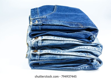 Trace On Denim Ripped Jeans Destroyed Stock Photo 794937445 | Shutterstock