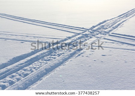 Similar – Image, Stock Photo winter Winter Climate