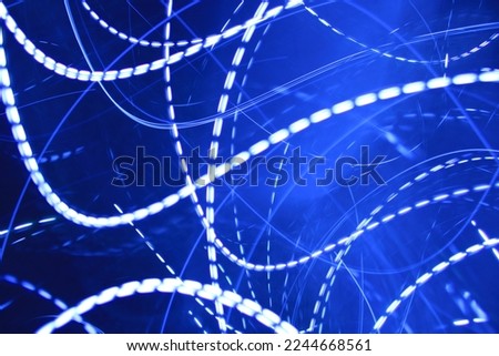Tracing light using higher shutter speed