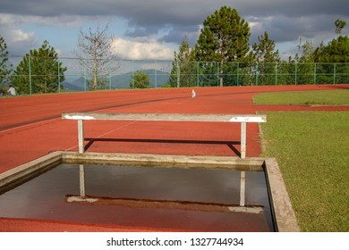 A Track For 3000 Metres Steeplechase.