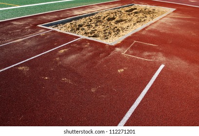 Track & Field Long Jump Sand Pit