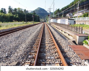 Track Of Seibu Ikebukuro Line - Saitama Prefecture, Japan