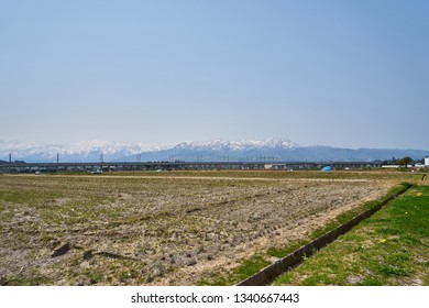 Tracks Of Snowy Mountains And Hokuriku Shinkansen
Scenery Of Nagano Prefecture