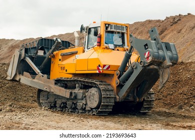 Track-type Bulldozer. 
Land Clearing, Grading, Utility Trenching.
Earth-moving Equipment.