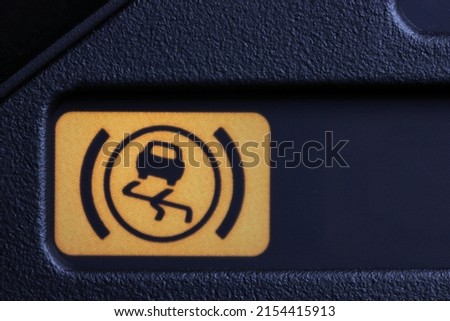 traction control warning light in car dashboard