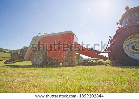 Similar – Image, Stock Photo Agricultural machinery.