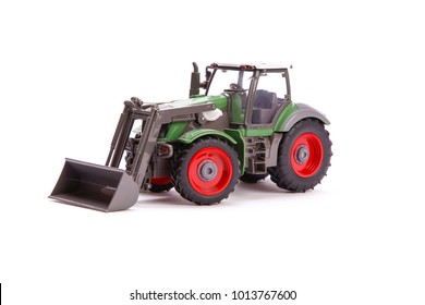 Tractor. Toy Tractor.