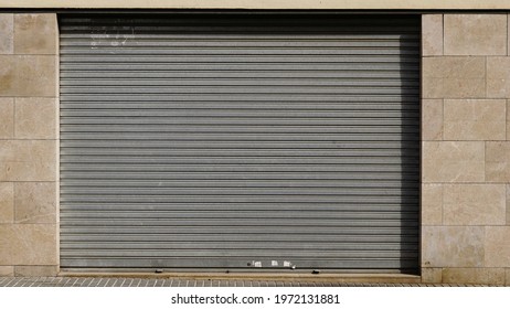 Trade Metal Rolling Door Background