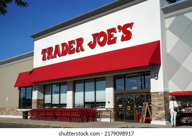 Trader Joe's retailer storefront, Saugus Massachusetts USA, June 30 2022