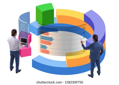 Trader working in technical visualization environment