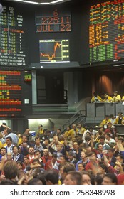 Trading Floor Of The Chicago Mercantile Exchange, Chicago, Illinois