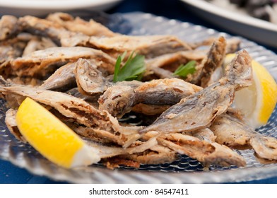 Tradition Bulgarian Seafood - Fried Trachurus