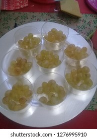 Traditional 12 Grapes In Spain.