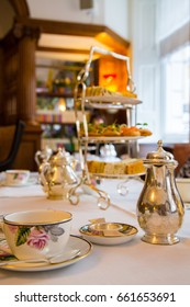 Traditional Afternoon Tea Ceremony In London. English Style.