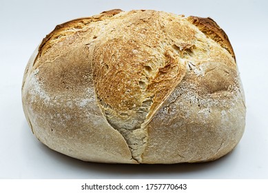 Traditional Altamura Italian Bread. Pane Pugliese 