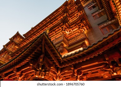 The Traditional Ancient Architecture In Guangzhou Is A Big Buddhist Temple Built In The Southern Han Dynasty