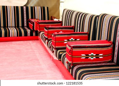 Traditional Arabian Style Seating Arrangement