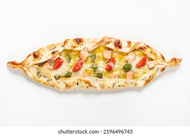 Traditional Arabic Pizza Lahmacun Pide