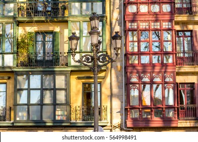 Traditional Architecture At Bilbao City, Spain