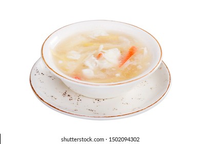 Traditional Asian Crab Meat Asparagus Soup Stock Photo 1502094302